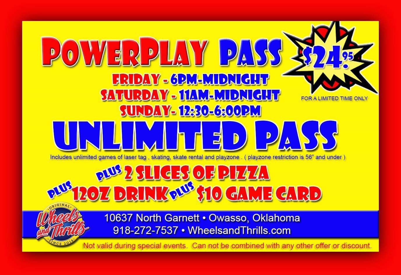 Special Events Wheels & Thrills