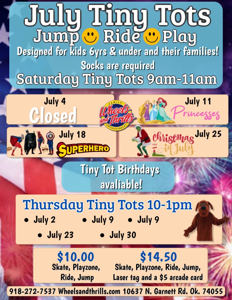July Tiny Tots