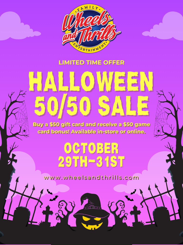 Halloween 50/50 Sale